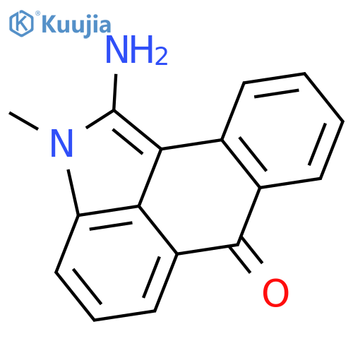 NAPHTH[1,2,3-CD]INDOL-6(2H)-ONE, 1-AMINO-2-METHYL- structure