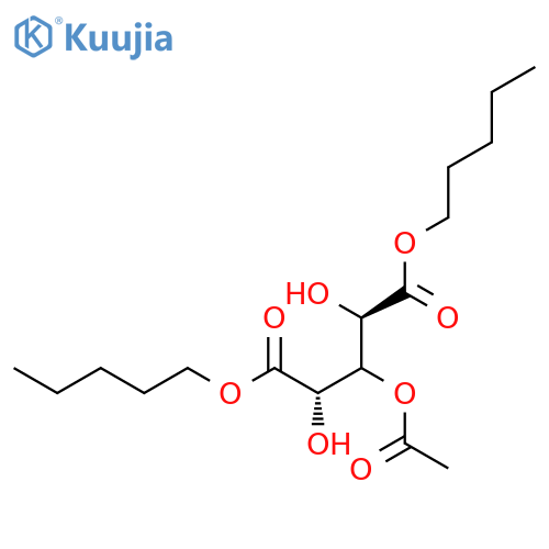 Xylaric acid, dipentyl ester, 3-acetate structure