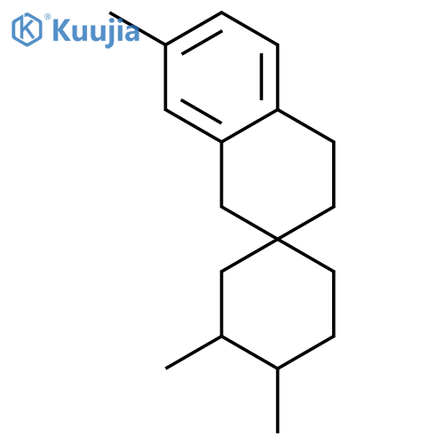 SPIRO[CYCLOHEXANE-1,2'(1'H)-NAPHTHALENE], 3',4'-DIHYDRO-3,4,7'-TRIMETHYL- structure