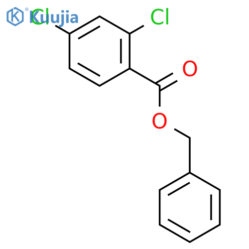 2,4-Dichlorobenzoic acid; Benzyl ester structure