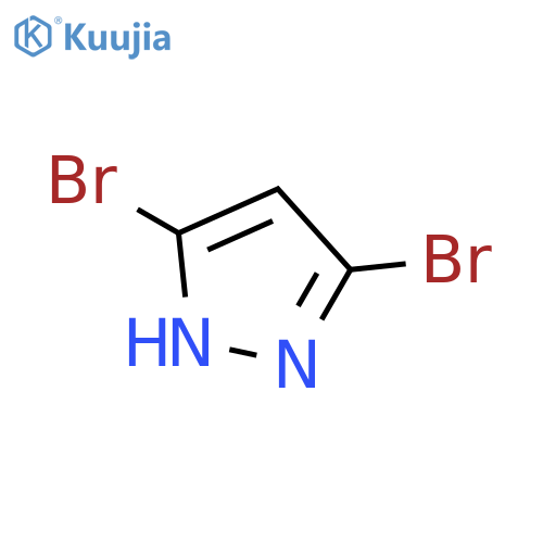 3,5-Dibromo-1H-pyrazole structure