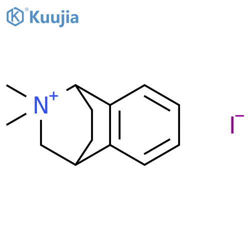 1,4-ETHANOISOQUINOLINIUM, 1,2,3,4-TETRAHYDRO-2,2-DIMETHYL-, IODIDE structure