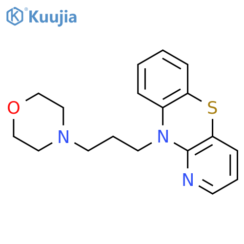 10-(3-morpholin-4-ylpropyl)-10H-pyrido[3,2-b][1,4]benzothiazine structure
