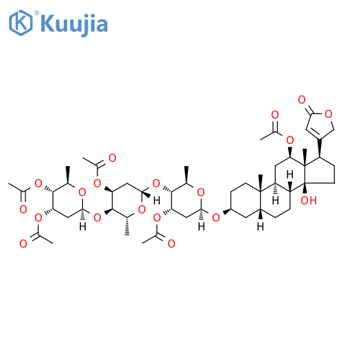 Digoxin O-Tetra-acetate structure