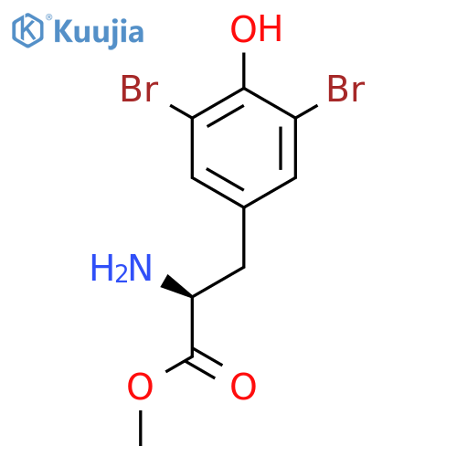 L-Tyrosine, 3,5-dibroMo-, Methyl ester structure