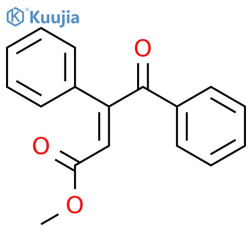 2-Butenoic acid,4-oxo-3,4-diphenyl-, methyl ester, (2E)- structure