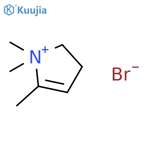 1H-Pyrrolium, 2,3-dihydro-1,1,5-trimethyl-, bromide structure