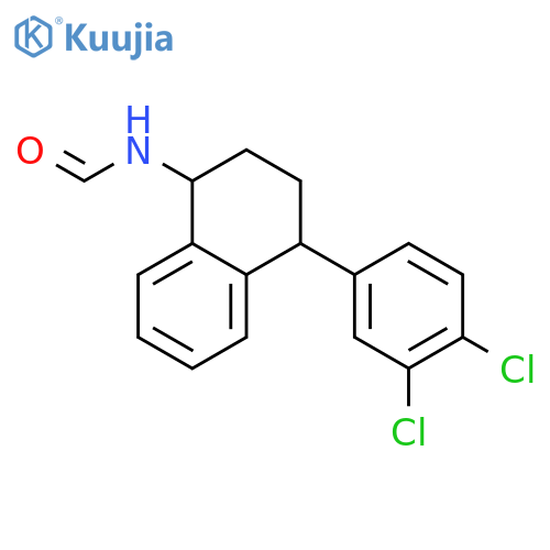 (1R,4R)-N-Formyl-N-desmethyl Sertraline structure
