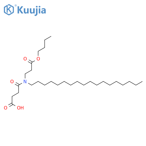 BUTANOIC ACID, 4-[(3-BUTOXY-3-OXOPROPYL)OCTADECYLAMINO]-4-OXO- structure