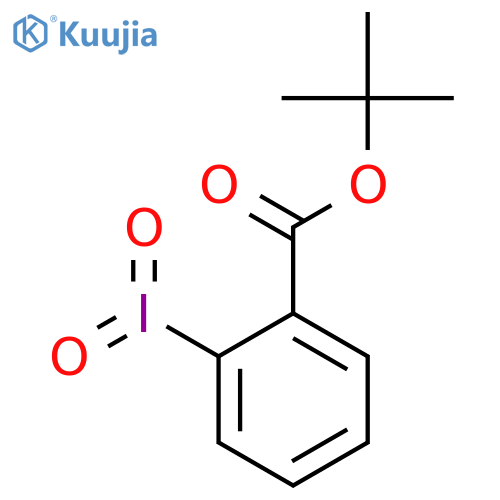 Benzoic acid, 2-iodyl-, 1,1-dimethylethyl ester structure