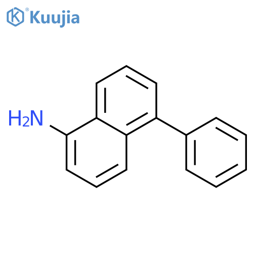 5-Phenylnaphthalen-1-amine structure