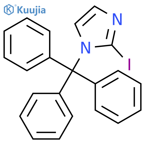 2-Iodo-1-trityl-1H-imidazole structure