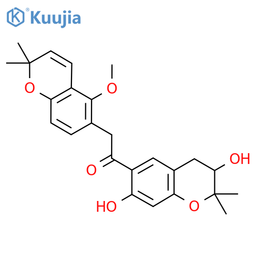 Dihydromunduletone structure