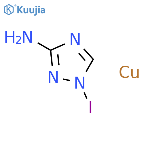 COPPER, IODO(1H-1,2,4-TRIAZOL-3-AMINE)- structure
