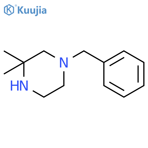 1-Benzyl-3,3-dimethylpiperazine structure