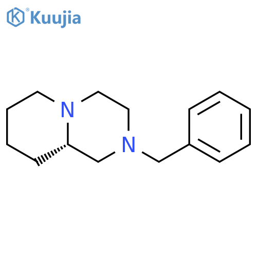 2H-Pyrido[1,2-a]pyrazine, octahydro-2-(phenylmethyl)-, (9aS)- structure