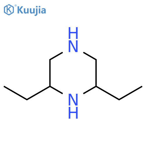 PIPERAZINE, 2,6-DIETHYL- structure