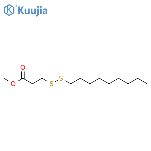 PROPANOIC ACID, 3-(NONYLDITHIO)-, METHYL ESTER structure