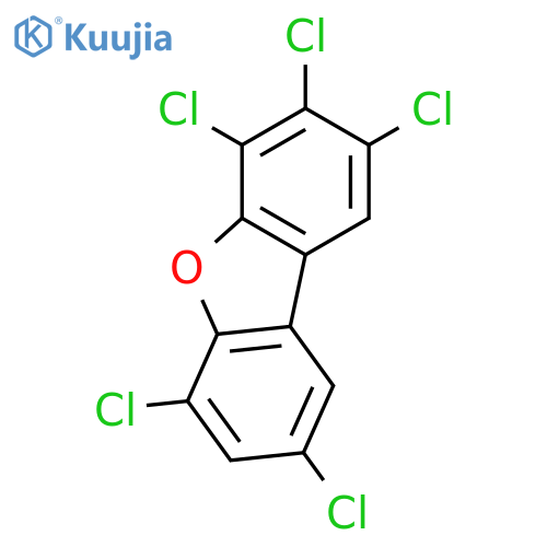 2,3,4,6,8-pentachlorodibenzo[b,d]furan structure