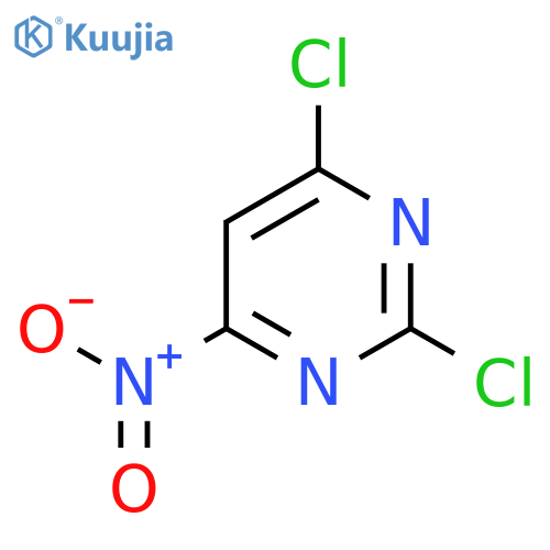 2,4-Dichloro-6-nitropyrimidine structure