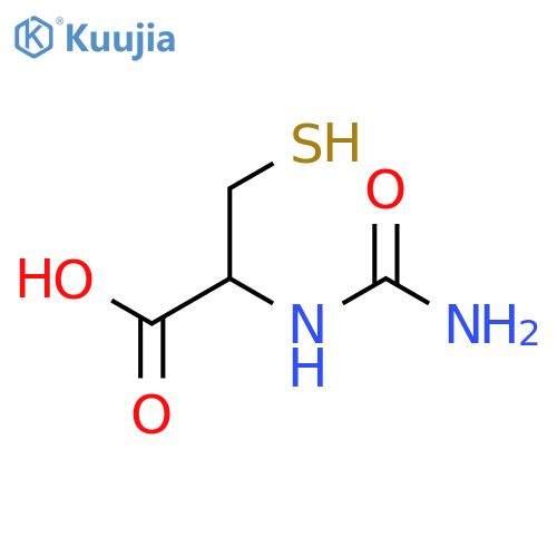Cysteine, N-(aminocarbonyl)- structure