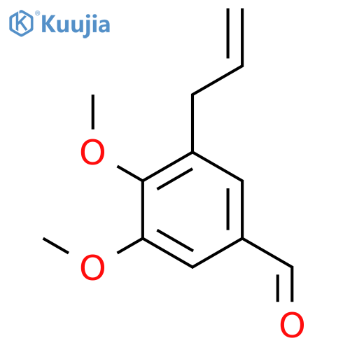 3-Allyl-4,5-dimethoxybenzaldehyde structure