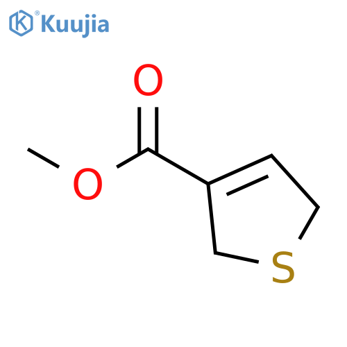 Methyl 2,5-dihydrothiophene-3-carboxylate structure