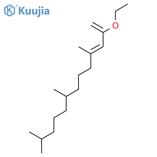 2-Ethoxy-4,8,12-trimethyltrideca-1,3-diene structure
