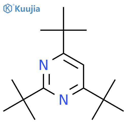 2,4,6-Tri-tert-butylpyrimidine structure