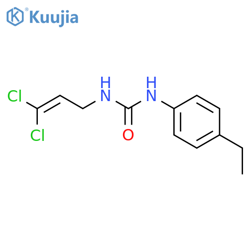 Urea, N-(3,3-dichloro-2-propenyl)-N'-(4-ethylphenyl)- structure