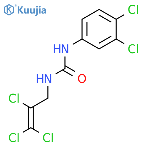 UREA, N-(3,4-DICHLOROPHENYL)-N'-(2,3,3-TRICHLORO-2-PROPENYL)- structure
