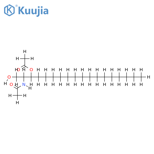 N,3-Di-Ac-2-Amino-1,3-octadecanediol structure