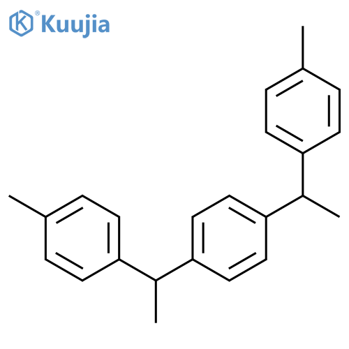1,1'-[1,4-Phenylenedi(ethane-1,1-diyl)]bis(4-methylbenzene) structure