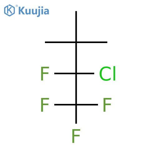 BUTANE, 2-CHLORO-1,1,1,2-TETRAFLUORO-3,3-DIMETHYL- structure