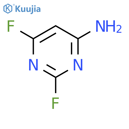 2,6-Difluoropyrimidin-4-amine structure