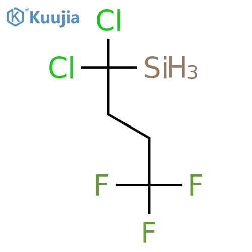 (3,3,3-Trifluoropropyl)methyldichlorosilane structure