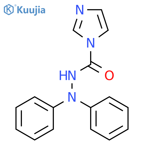 1H-IMIDAZOLE-1-CARBOXYLIC ACID, 2,2-DIPHENYLHYDRAZIDE structure