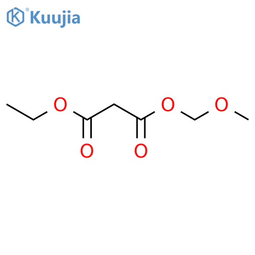 PROPANEDIOIC ACID, ETHYL METHOXYMETHYL ESTER structure