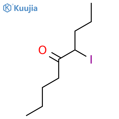 5-Nonanone, 4-iodo- structure