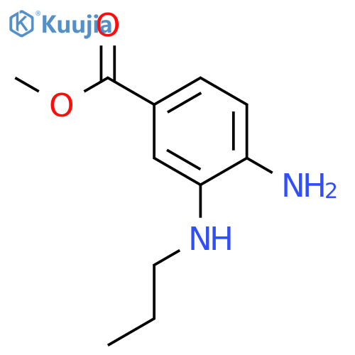 Methyl 4-amino-3-(propylamino)benzoate structure