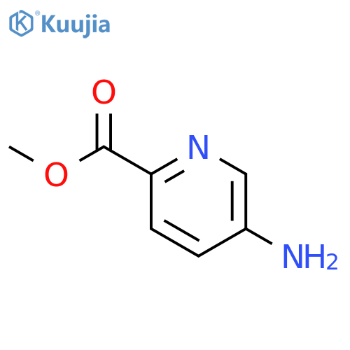 Methyl 5-aminopyridine-2-carboxylate structure