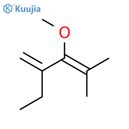 2-Hexene, 3-methoxy-2-methyl-4-methylene- structure