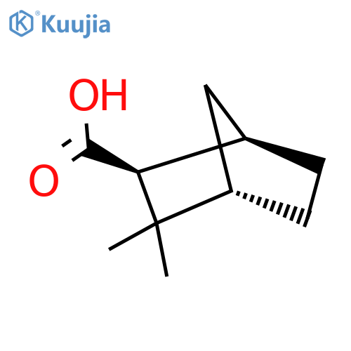 (1R,2S,4S)-3,3-Dimethylbicyclo[2.2.1]heptane-2-carboxylic acid structure