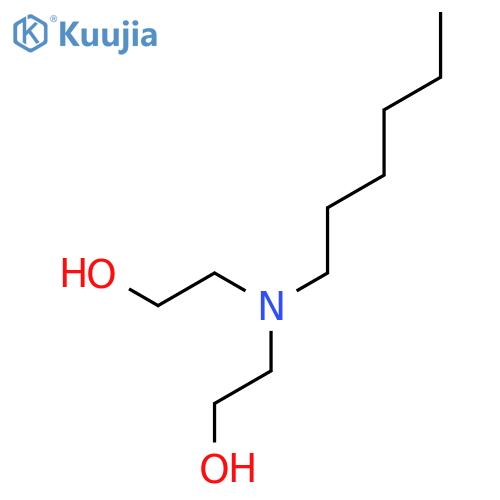 Ethanol,2,2'-(hexylimino)bis- structure