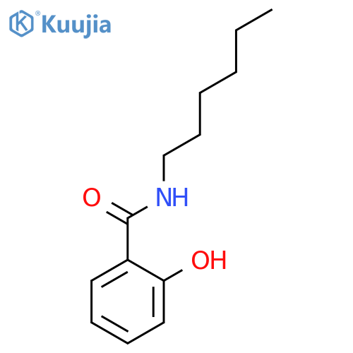 BENZAMIDE, N-HEXYL-2-HYDROXY- structure
