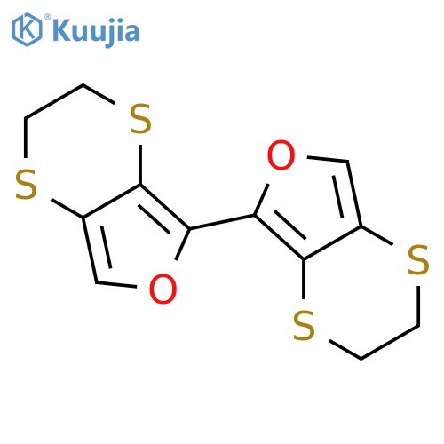 2,2',3,3'-Tetrahydro-5,5'-bi[1,4]dithiino[2,3-c]furan structure