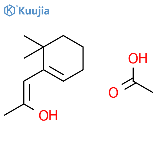 1-Propen-2-ol, 1-(6,6-dimethyl-1-cyclohexen-1-yl)-, acetate, (E)- structure