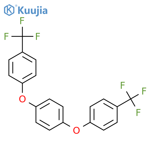 1,4-bis[4-(trifluoromethyl)phenoxy]benzene structure