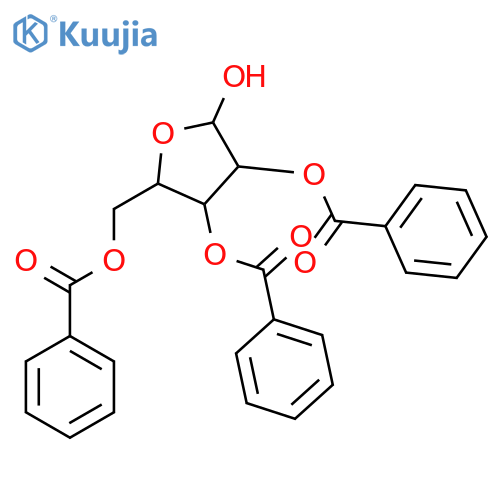 2,3,5-Tri-O-benzoyl-b-D-ribofuranose structure