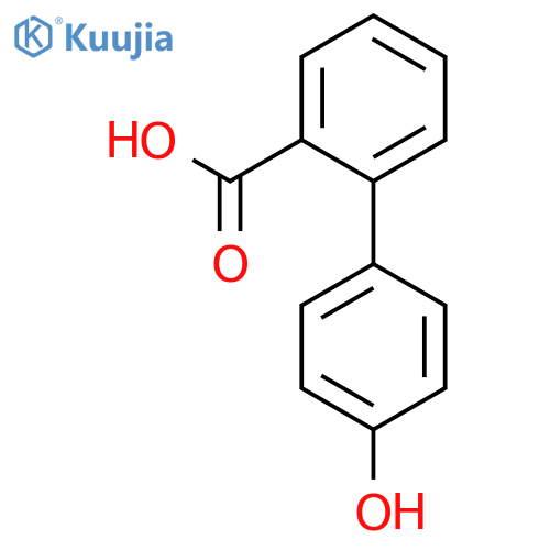 2-(4-Hydroxyphenyl)benzoic acid structure
